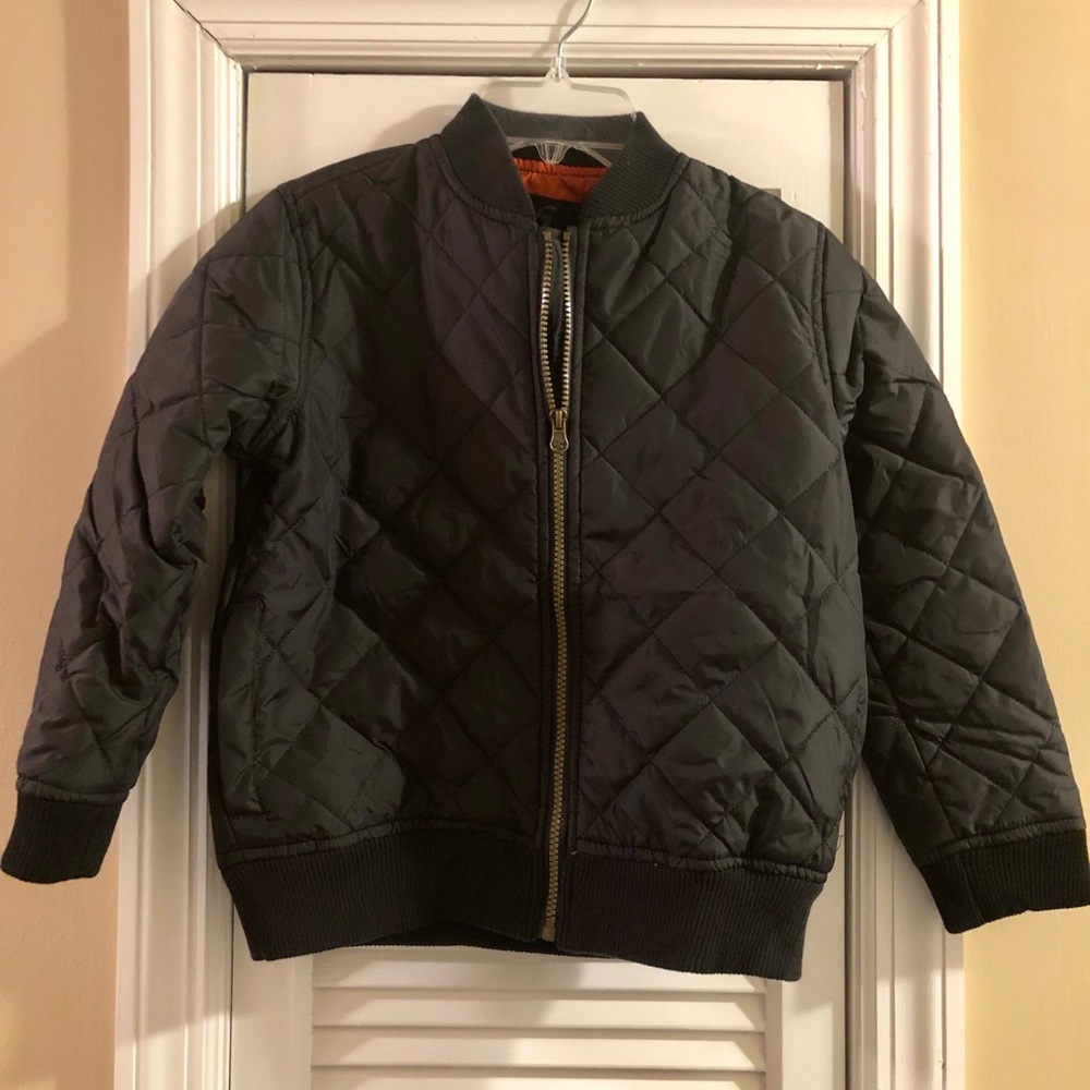 Boys Quilted Nylon Jacket